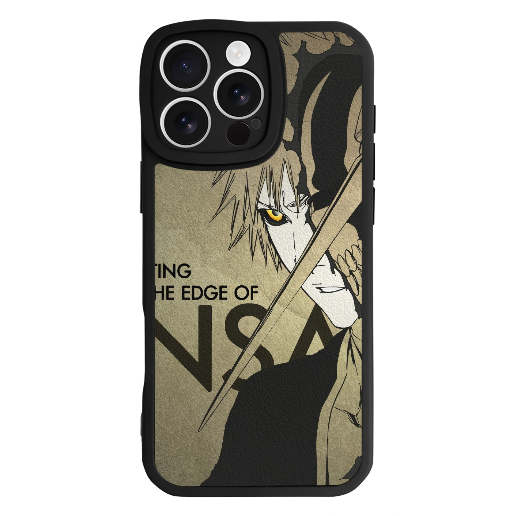 （画像用） ブリーチ BLEACH 【iPhone 16シリーズ対応】シリコンスマホケース（レザー調） 材質：シリコン